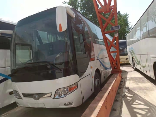 46 Seats Used Yutong ZK6110 Bus Used Coach Bus 2014 Year 100km/H Steering LHD Passenger Bus