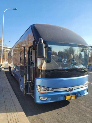 Double Rear Axle Bus Used Yutong Bus ZK6148 56 Seats 2019 Year WP.10