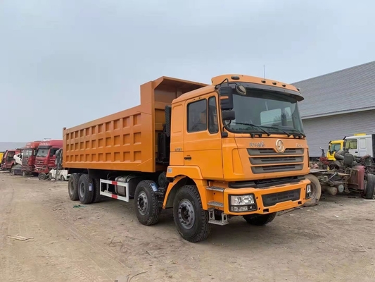 Shacman 8x4 four Axles Used Tipper Trucks Dumper 375HP 317HP for sale