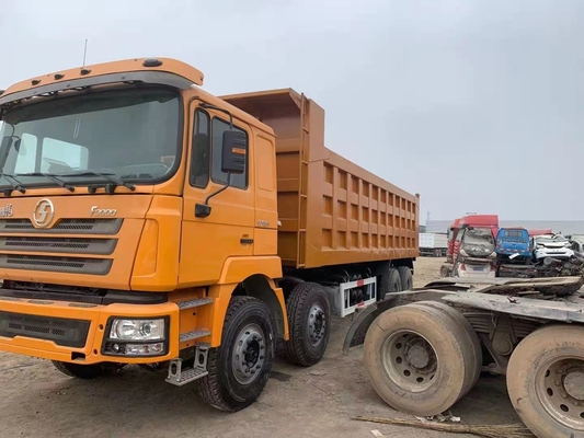 Shacman 8x4 four Axles Used Tipper Trucks Dumper 375HP 317HP for sale