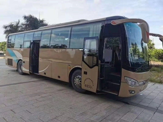 Bus Yutong Used ZK6116 Passenger Bus 50 Seats Tourist Bus Yuchai Engine Double Doors