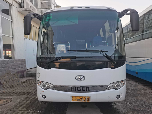 12m Luxury Used Coach Bus Higer Bus Parts 35seats Second Hand Passenger Bus