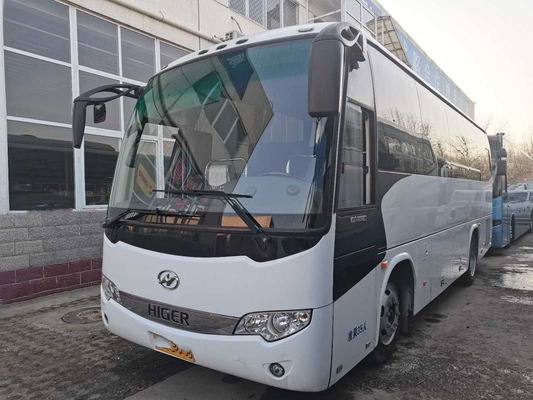 12m Luxury Used Coach Bus Higer Bus Parts 35seats Second Hand Passenger Bus