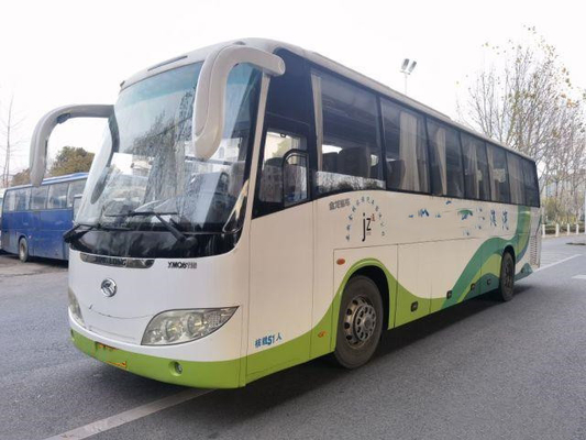 48 Seat Second Hand Shuttle Bus Ingles XMQ6118 Electric Coach Bus Cummins Engine