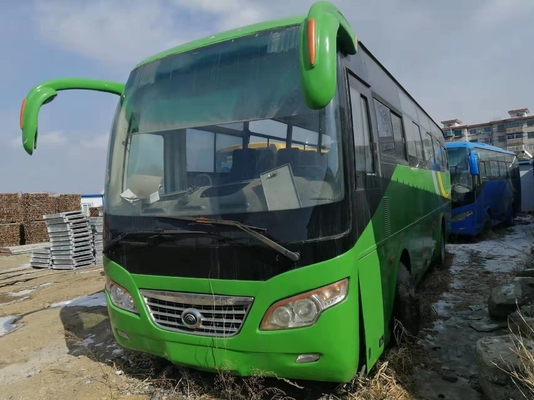 43 Seats 6932d Used Yutong Bus 9300mm Second Hand Front Engine Coach Bus