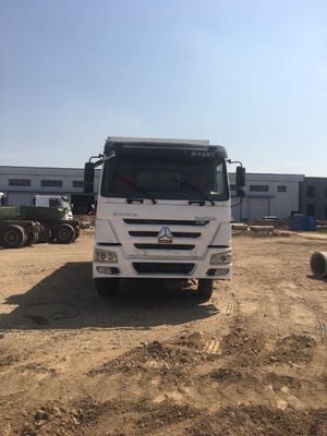 Second Hand Used Dump Truck 375hp Weichai Engine Aluminium Alloy Fuel Tank
