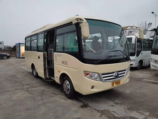 26 Seats Passenger Bus Yutong Second Hand Mini Bus Sightseeing Bus 3020mm high