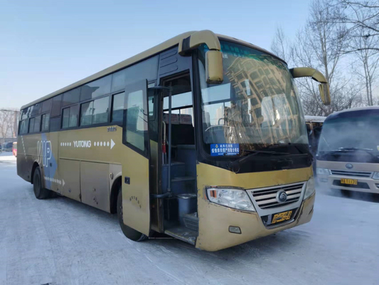 Front Engine Used Yutong Bus 53seats Steel Chassis Passenger Bus With Air Condition