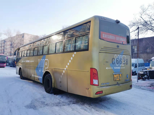Front Engine Used Yutong Bus 53seats Steel Chassis Passenger Bus With Air Condition