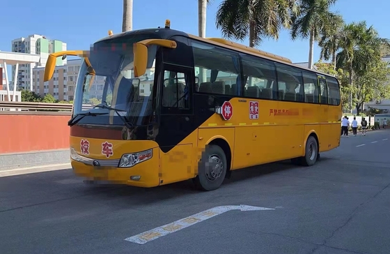 Model Zk6107 Used Yutong Buses 60 Seat Coach Second Hand Buses Yuchai Engine