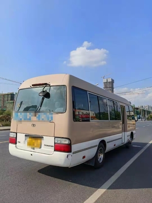 20 Seater Used Coaster Bus Toyota Second Hand Mini Bus 3RZ Engine