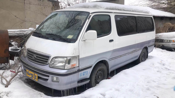 Toyota Brand Used Hiace Mini Bus 11 seats bus Gasoline