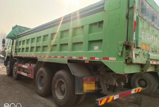 Second Hand  Mitsubishi Fuso Dump Truck 8*4 With 371hp Engine 40ton Load For Sale