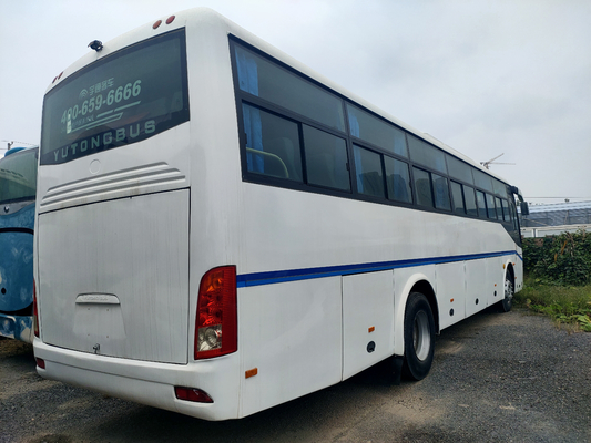 Used Yutong Bus 2018 Year Made In China Used Diesel LHD Coach Bus Used White 51 Seats Front Engine Bus