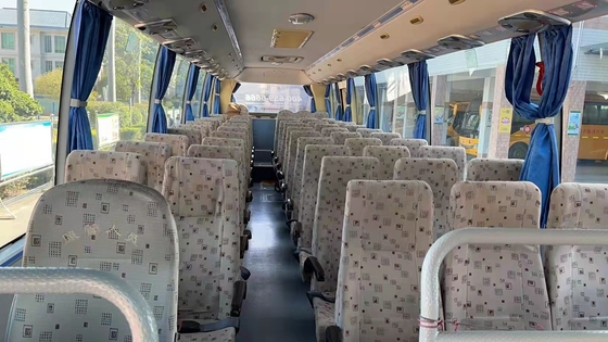 Used Coach Bus Cummins Engine For Yutong Bus 2014 Year ZK6107 60 Seats Yutong Bus For Sale