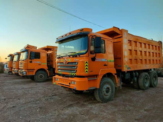 Shacman F3000 Second Hand Drive Tipper Truck 6*4 Cummins Engine 345hp