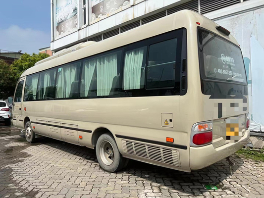 34 Seats Used Coaster Bus Used Mini Bus XML6809 With Electric Engine Left Hand Steering