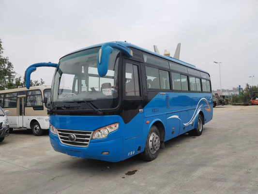 34 Passenger Mini Bus Front Engine Used Yutong Left Steering Tourist Coach ZK6842d