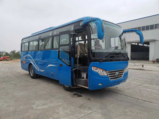 34 Passenger Mini Bus Front Engine Used Yutong Left Steering Tourist Coach ZK6842d