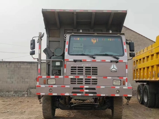 Sino HOWO Used Dump Truck Dumper With 430HP Engine 120 Ton Load Used For Mine