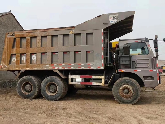 Sino HOWO Used Dump Truck Dumper With 430HP Engine 120 Ton Load Used For Mine