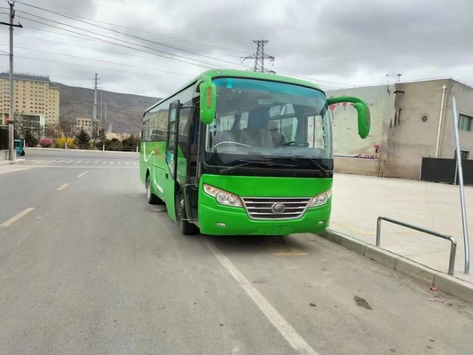 Yuchai Engine 39seats Used Yutong Buses Manual Mini Coach