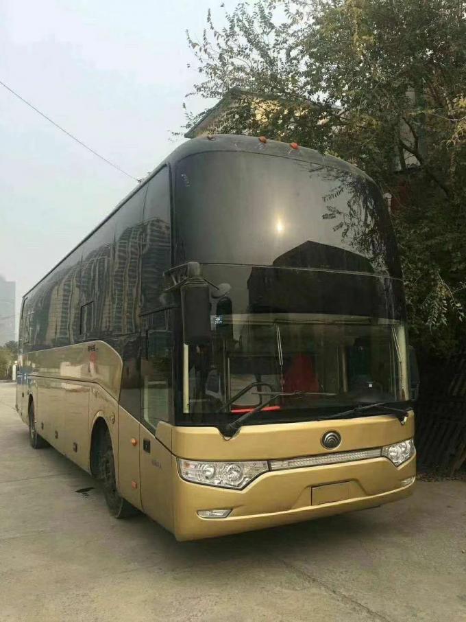 6127 Model Diesel Yutong Used Tour Bus 55 Seats 2011 Year 