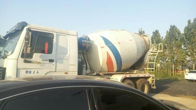 ZOOMLION-HOWO Used Concrete Mixer Truck Euro III Emission 11005x2496x3900mm