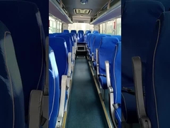 Second Hand Youtong Coach Bus ZK6808 Left Hand Drive 30 Seats Leaf Spring Use In Africa