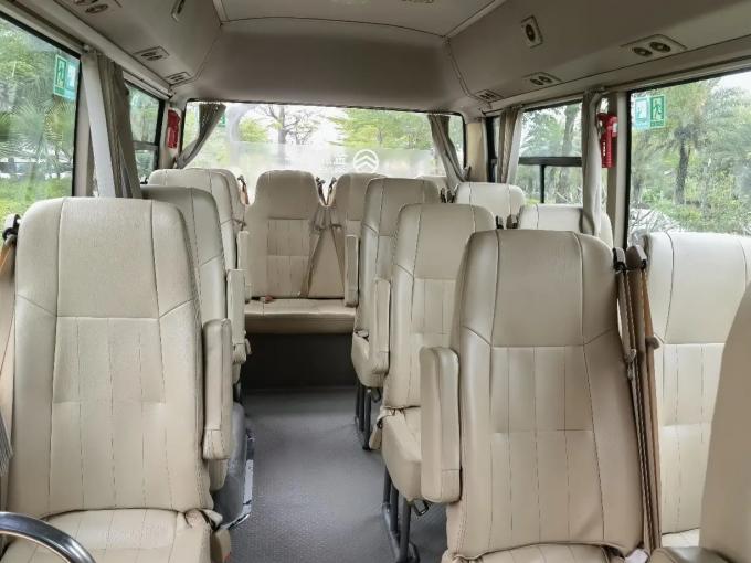 Second Hand Coaster 6 Meters Front Engine 19 Seats Used Golden Dragon