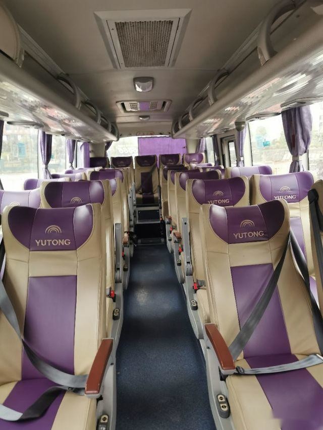 147kw Tourism Yutong Used Coaster Bus 35 Seats Left Hand Drive